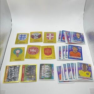 2022 PANINI FIFA WORLD CUP stickers sticker lot‎ over 100 of them